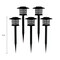 6PC Solar Garden Lights Outdoor Water-Resistant Landscape LED Pathway Yard